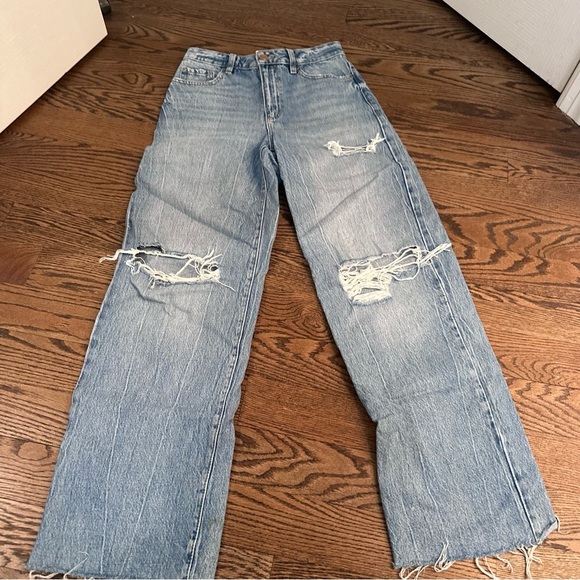 Garage Denim - Garage Denim Wide Leg Jeans